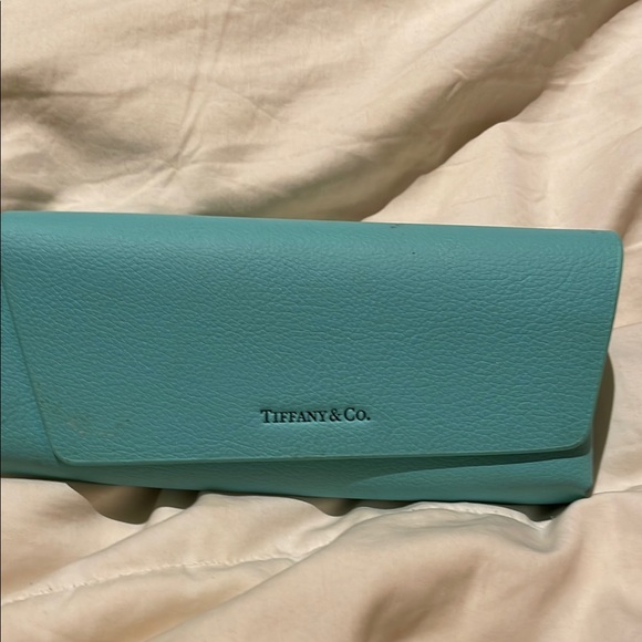 Tiffany & Co. Turquoise glasses case - Picture 1 of 3